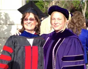 Dr. Somayaji (left) and Dr. Cloyes