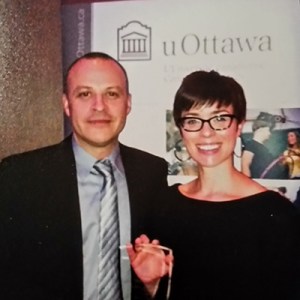 Dave Holmes and Marilou Gagnon